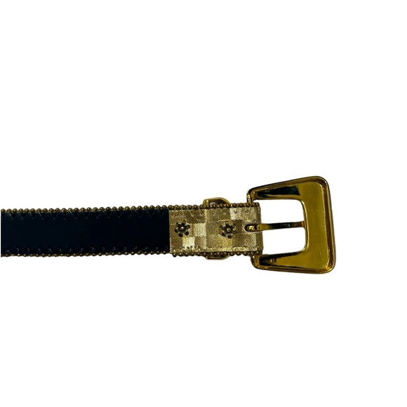 Elite Belt ~ Vintage Gold Belt ~ Measurements Pictured - Picture 15 of 16